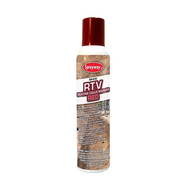 Sprayway RTV Silicone Gasket Maker - Red, 8oz SW633-1 - main